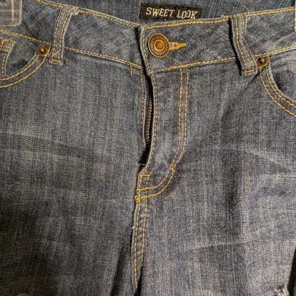 Sweet Look Dize 13 Distressed Blue Jeans - Picture 11 of 14